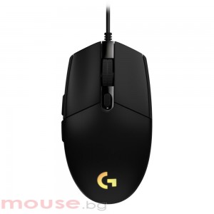 Геймърска мишка Logitech G102 LightSync, RGB, Оптична, Жична, USB