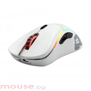 Геймърска мишка Glorious Model D Wireless (Matte White)