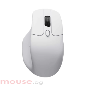Геймърска Безжична мишка Keychron M6 1000Hz, Matte White