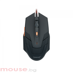 Геймърска мишка ZornWee G706, Оптична, Черен 