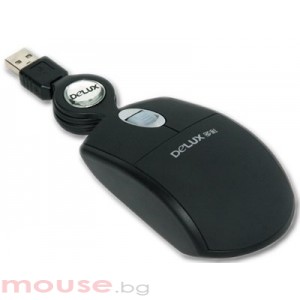 Мишка DELUX DLM-361/USB/RED USB