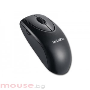 Мишка DELUX DLM-358BU/USB/BLACK USB