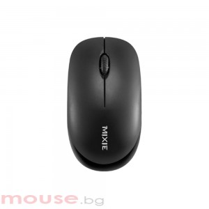 Мишка Mixie R516, Безжична, USB, 3D, Черен 