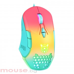 Геймърска мишка Onikuma CW902, Optical, 7D, RGB, Multicolor - 765