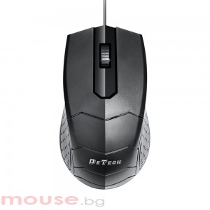 Мишка DeTech D8, Optical, Black - 777