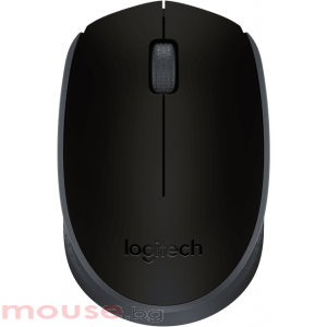 Безжична оптична мишка LOGITECH M171, Черна, USB