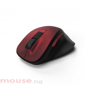 Безжична оптична мишка HAMA MW-500 USB 1200 dpi безшумна Червен/Черен
