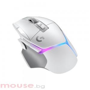 Геймърска мишка Logitech G502 X Plus White Lightsync RGB