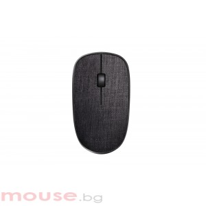 Безжична оптична мишка RAPOO 200 Plus multi-mode,черна, с покритие от плат