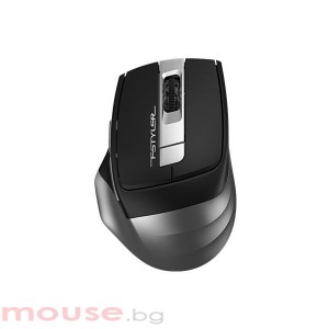 Оптична мишка A4tech FG35S Fstyler, Безжична, Безшумна, Bluetooth & 2.4 GHz, Сив