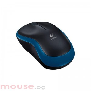 Мишка Logitech M185 Wireless Mouse for Notebook Blue