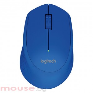Мишка Logitech M280, оптична (1000 dpi), USB, синя