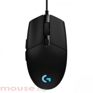 Геймърска мишка Logitech G102 LIGHTSYNC, USB, 8000 DPI, RGB ПОДСВЕТКА, черна