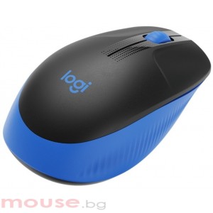 Мишка Logitech M190 Wireless Mouse Full size, Blue and black