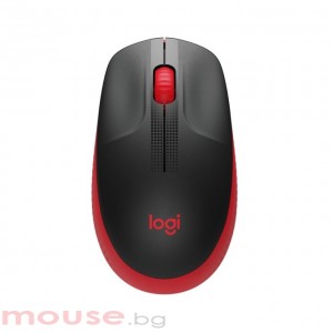 Мишка Logitech M190 Wireless Mouse Full size, RED