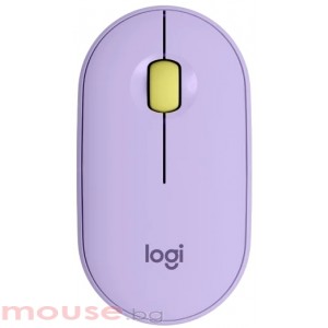 Мишка Logitech Pebble M350 Wireless Mouse - LAVENDER LEMONADE