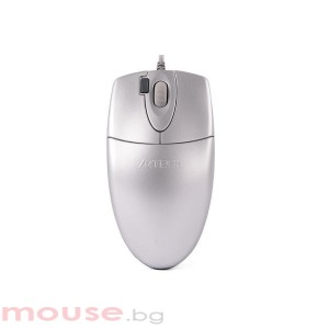 Оптична мишка A4tech OP-620D, USB, Сребрист