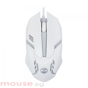 Геймърска мишка, ZornWee Revival GM-02, Оптична, Бял, 