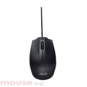 Мишка ASUS UT280 Wired Optical Mouse 1000dpi, USB, Black