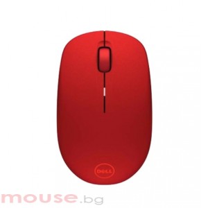 Мишка DELL WM126 Wireless Mouse Red