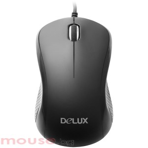 Мишка DELUX DLM-625U оптична USB черен