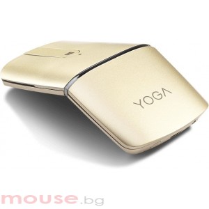 Мишка LENOVO Wireless+Bluetooth Yoga златист