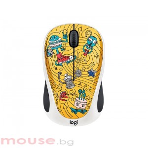 Мишка LOGITECH Doodle Collection - M238 Wireless Mouse - GO-GO GOLD