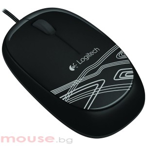 Мишка LOGITECH M105 Wired, Оптичен, черен