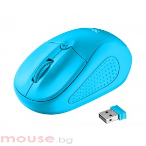 Мишка TRUST Primo Wireless Mouse - Blue