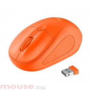 Мишка TRUST Primo Wireless Mouse - Orange