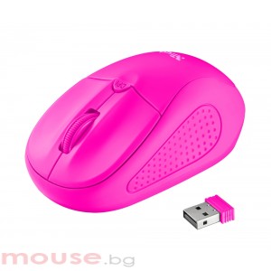 Мишка TRUST Primo Wireless Mouse - Pink