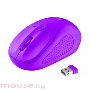 Мишка TRUST Primo Wireless Mouse - Purple