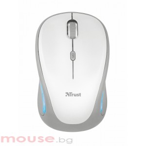 Мишка TRUST Yvi FX Wireless Mouse – Бял