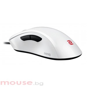 Геймърска мишка ZOWIE, EC1-A, Оптична, Кабел, USB, Бяла