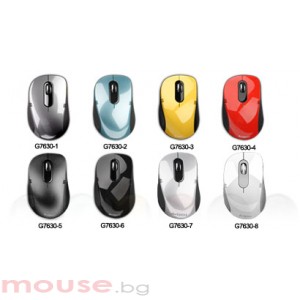 Безжична мини мишка A4TECH G7-630-6, USB, черна