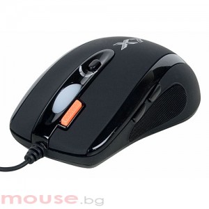 Оптична мишка геймърска X-710BK,Anti-vibrate,2000dpi