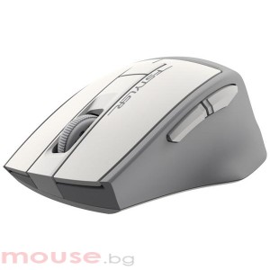 Оптична мишка A4tech FG30S Fstyler, Безжична, Безшумна, Бял
