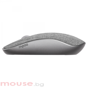 Безжична оптична мишка RAPOO 200 Plus multi-mode,сив, с покритие от плат