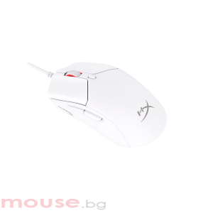 Геймърска мишка HyperX Pulsefire Haste 2, RGB, Бял