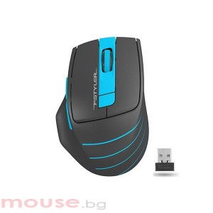 Оптична мишка A4tech FG30 Fstyler, безжична, Син