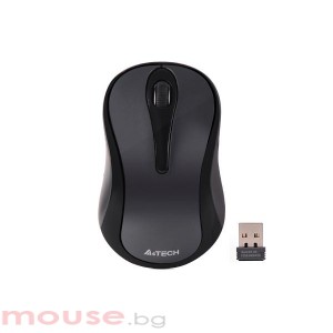 Безжична мишка A4Tech G3-280N-1, V-Track PADLESS, сива, USB