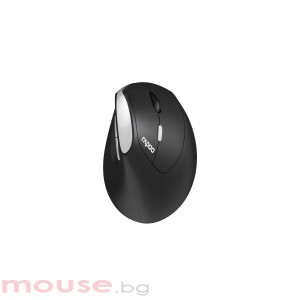 Безжична ергономична мишка RAPOO EV250, 2.4Ghz, 1600dpi, Черен