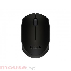 Безжична оптична мишка LOGITECH B170, USB, Черна