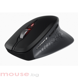 CHERRY Stream ергономична безшумна мишка Comfort, 6 бут, 4000dpi, черна