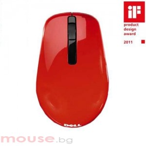 Dell WM311 Wireless Notebook Mouse Red