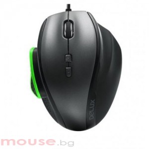 DELUX DLM-535 Gaming 3000dpi USB Черен