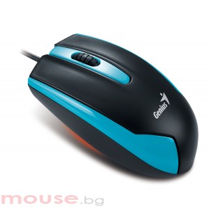 Мишка GENIUS DX-100, оптична USB 1200dpi Синя