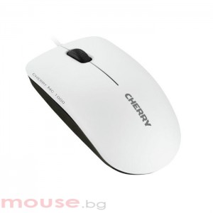 Жична мишка CHERRY MC 1000, Бял, USB