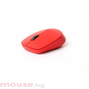 Безжична оптична мишка RAPOO M100 Silent, Multi-mode, безшумна, Червен