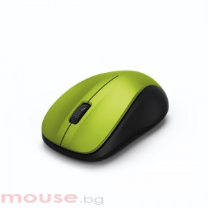 Безжична оптична мишка HAMA MW-300, USB, 3 бутона, 2.4 GHz, лимонено жълт